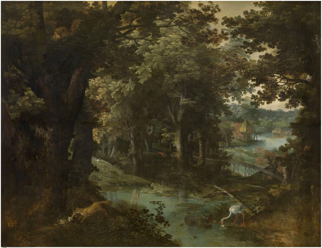 Paesaggio con fiaba, 1620 - Koninklijk Museum voor Schone Kunsten Antwerpen, Anversa